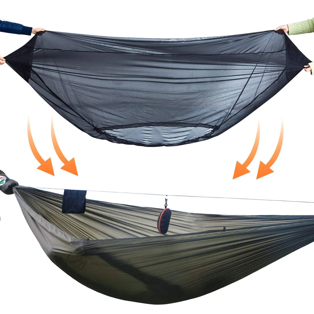 Bugnetz mit unterem Eingang
