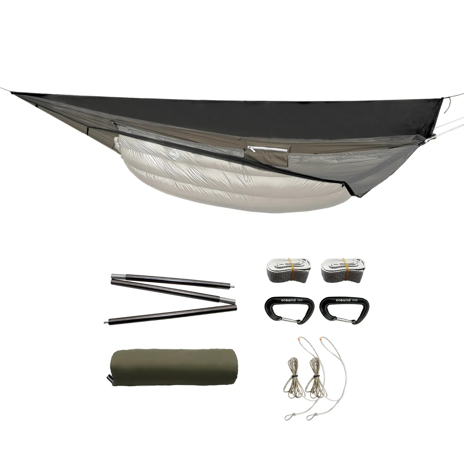 Half Bridge Hammock with Bugnet- Brickfielder