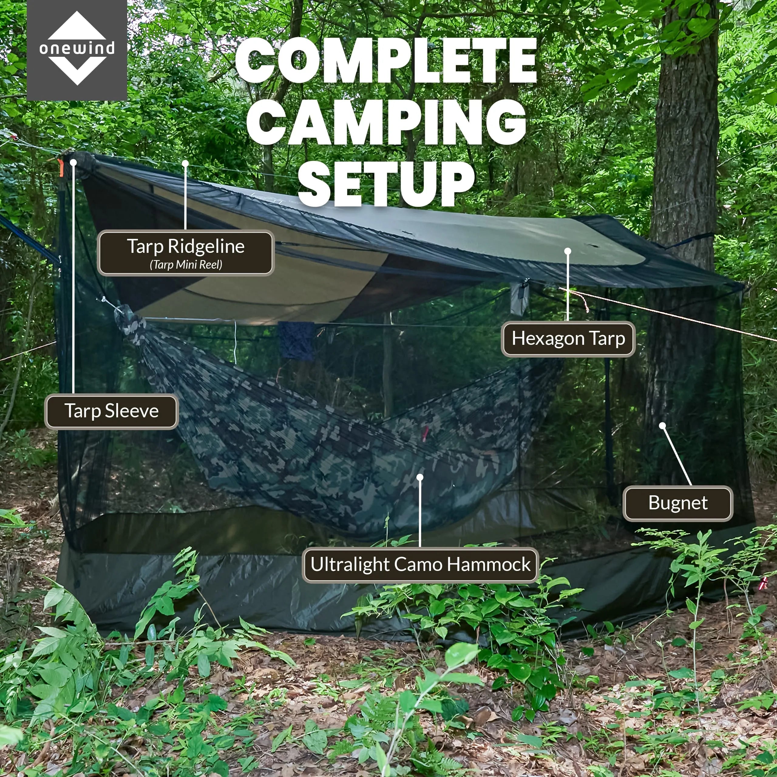 Hammock Screen House Tarp Mosquito Net