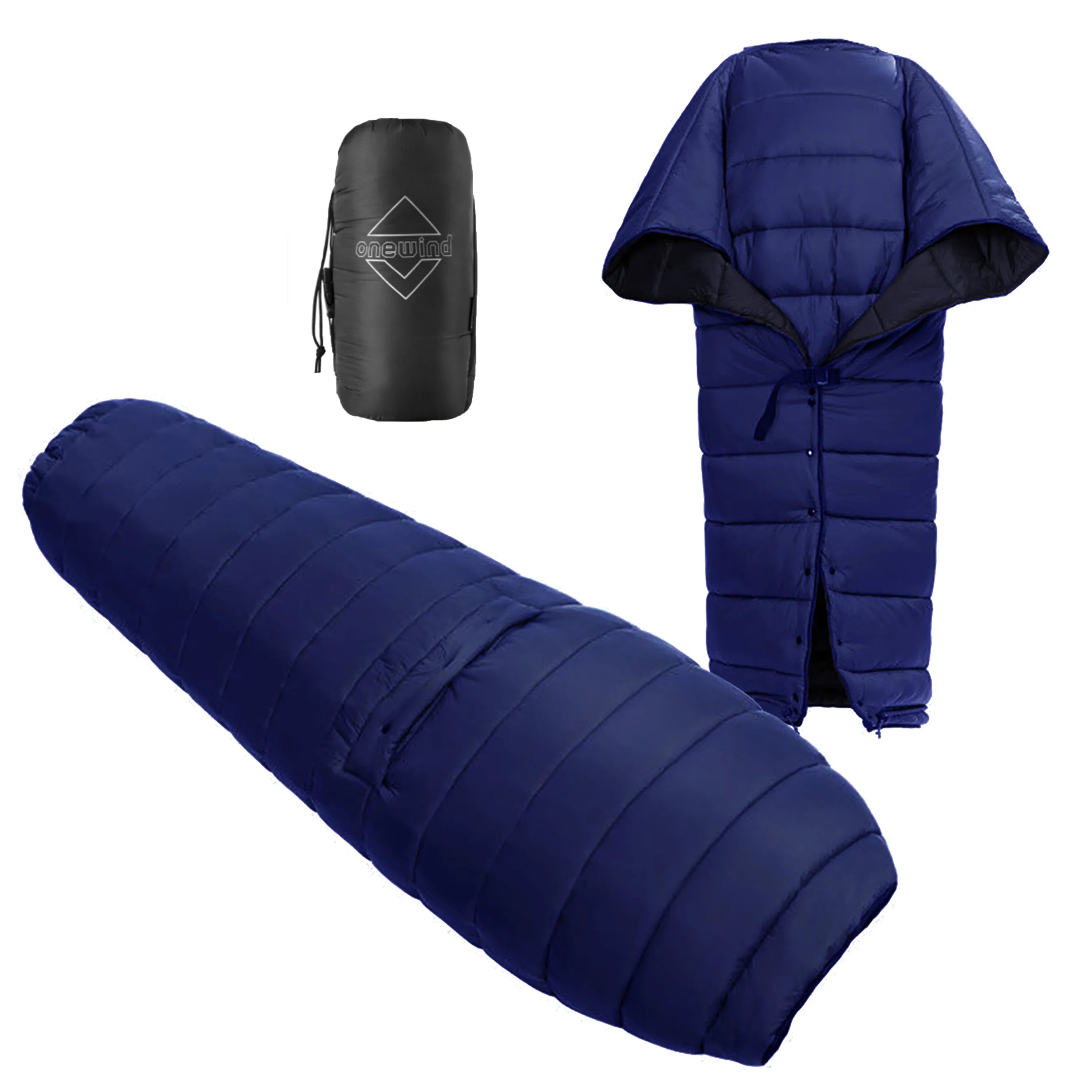 Emergency Survival Thermal Sleeping Bag Poncho – Waterproof For Camping Hiking