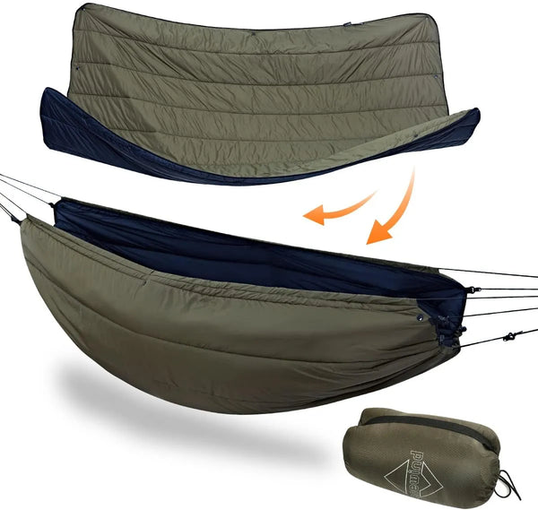 Flare Hammock Underquilt and Blanket Combo (OD Green)