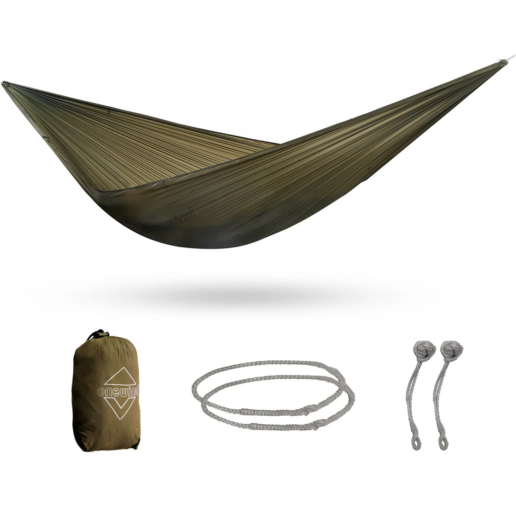 Kids Outdoor Hammock with Safety Bunk Design - 200lb Capacity