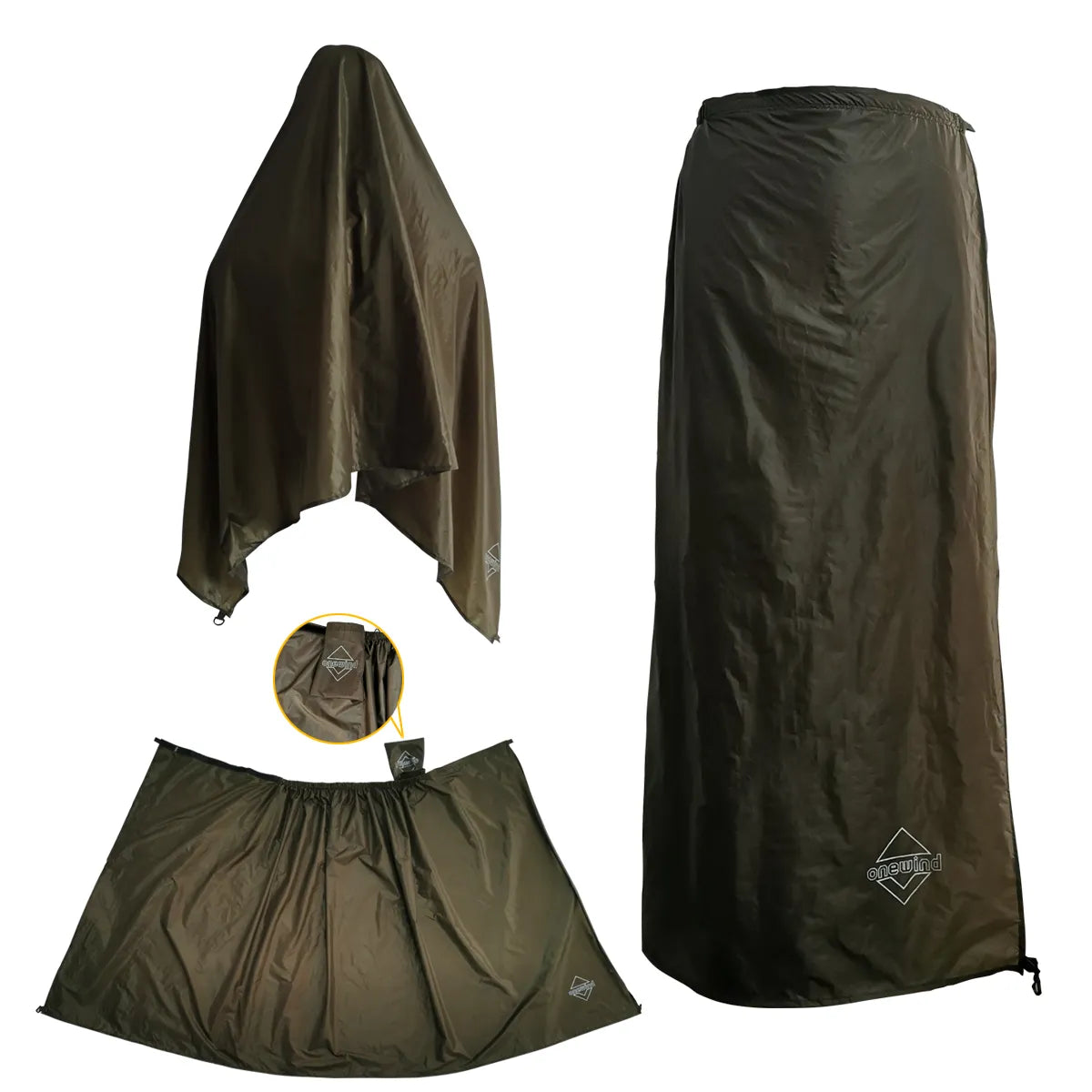 Lightweight Nylon Rain Skirt