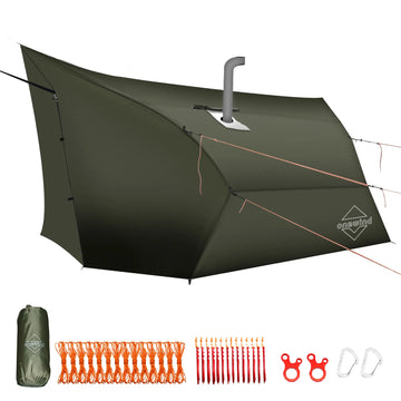 Penumbra Hot Tent Tarp for Hammock Camping