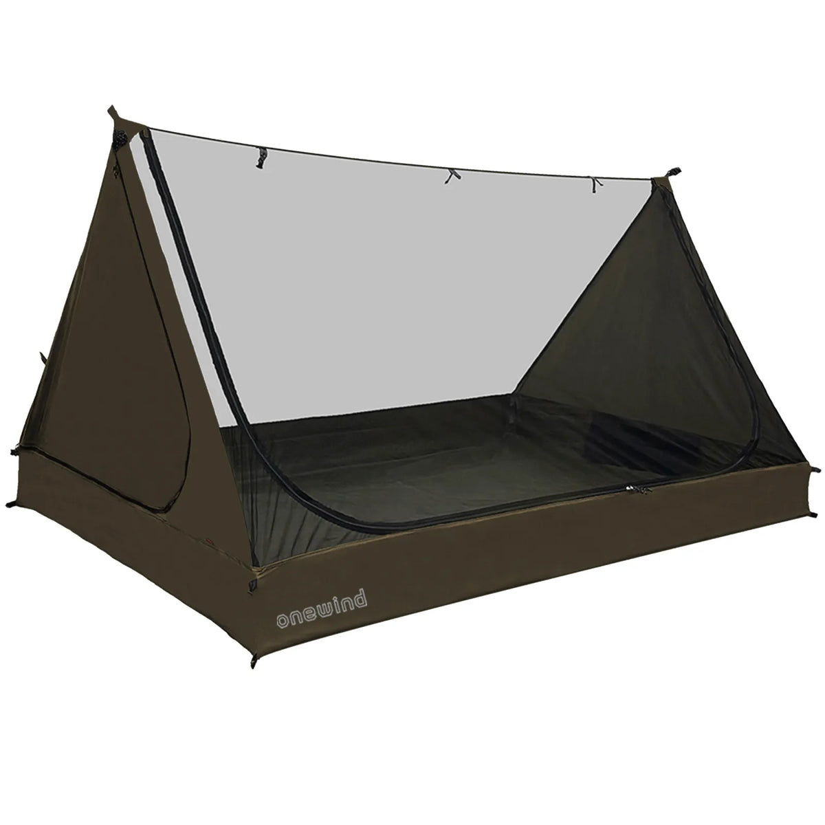 Mesh Backpacking Tent – 2 Person Inner Tent with Waterproof Floor