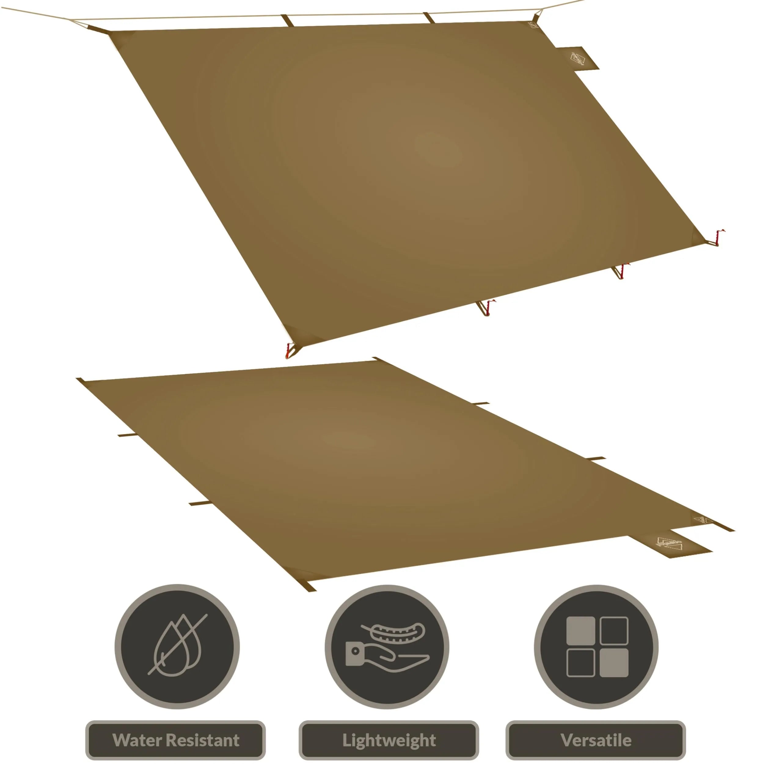 Ultralight Silnylon Shelter Footprint Ground Mat