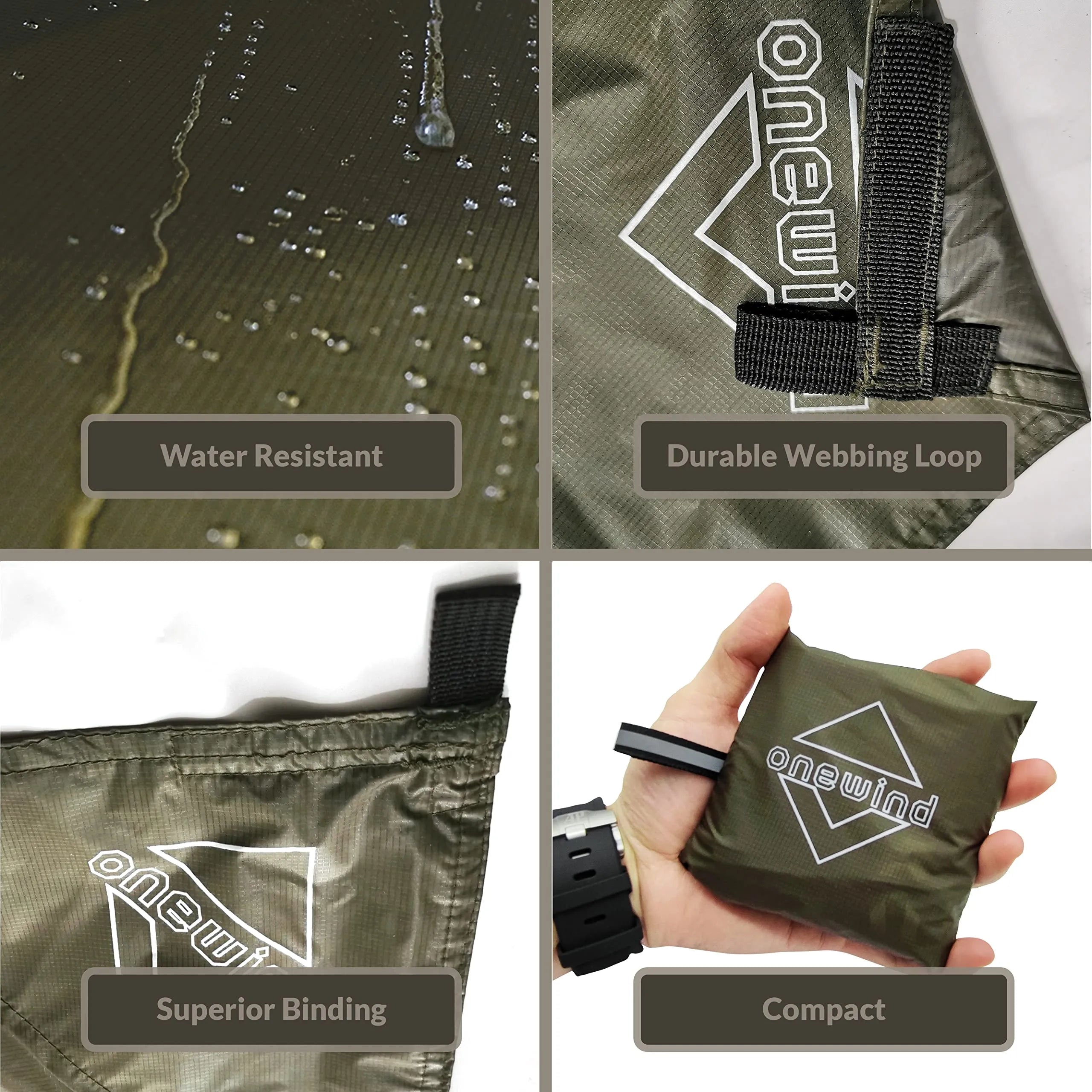 Ultralight Silnylon Shelter Footprint Ground Mat