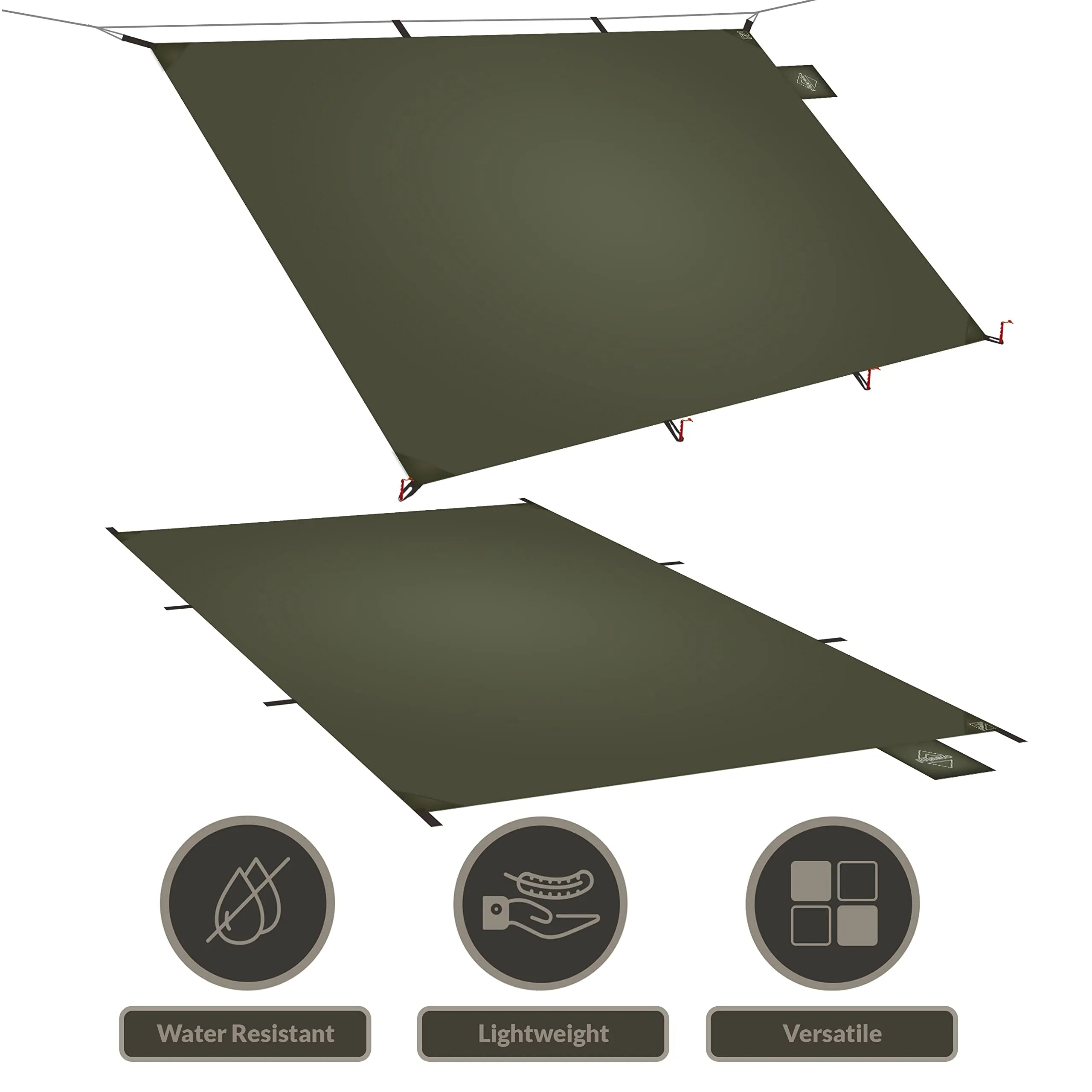 Ultralight Silnylon Shelter Footprint Ground Mat