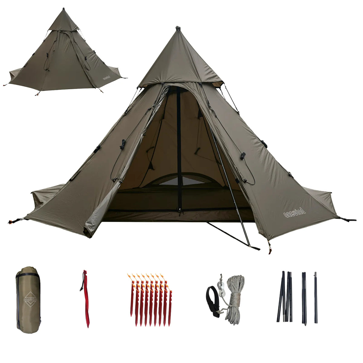 Smartpeak Teepee Tent 2 Person - 3 Season