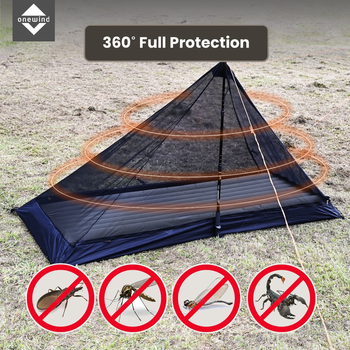 Solitary Ultralight Single-Topped Tent Inner