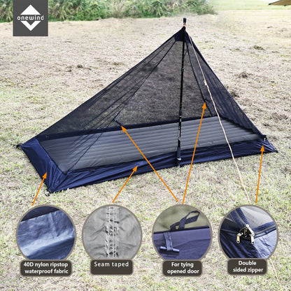 Solitary Ultralight Single-Topped Tent Inner