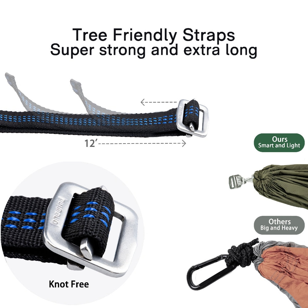 Camping Hammock Tree Straps | Onewind outdoors