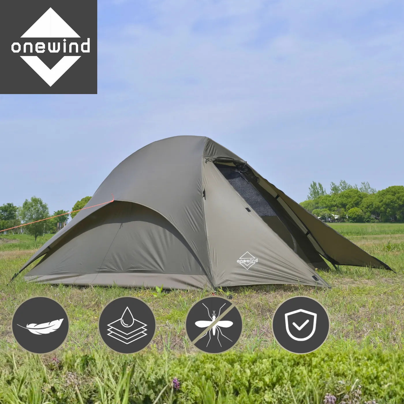 carbon tent Carbon Fiber Pole Tent (Pre-Order – Ships in 15 Days) – Onewind® Outdoors