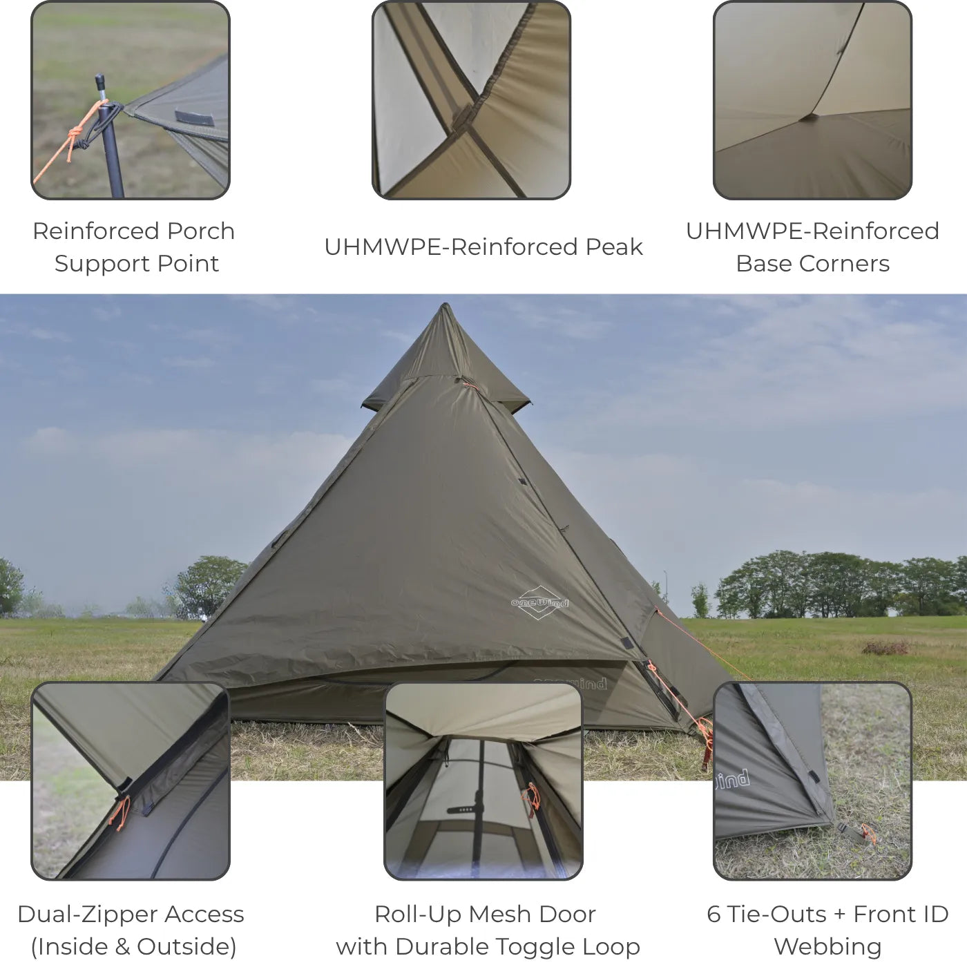 Apex Hex Duo Teepee (Pre-Order – Ships in 15 Days)