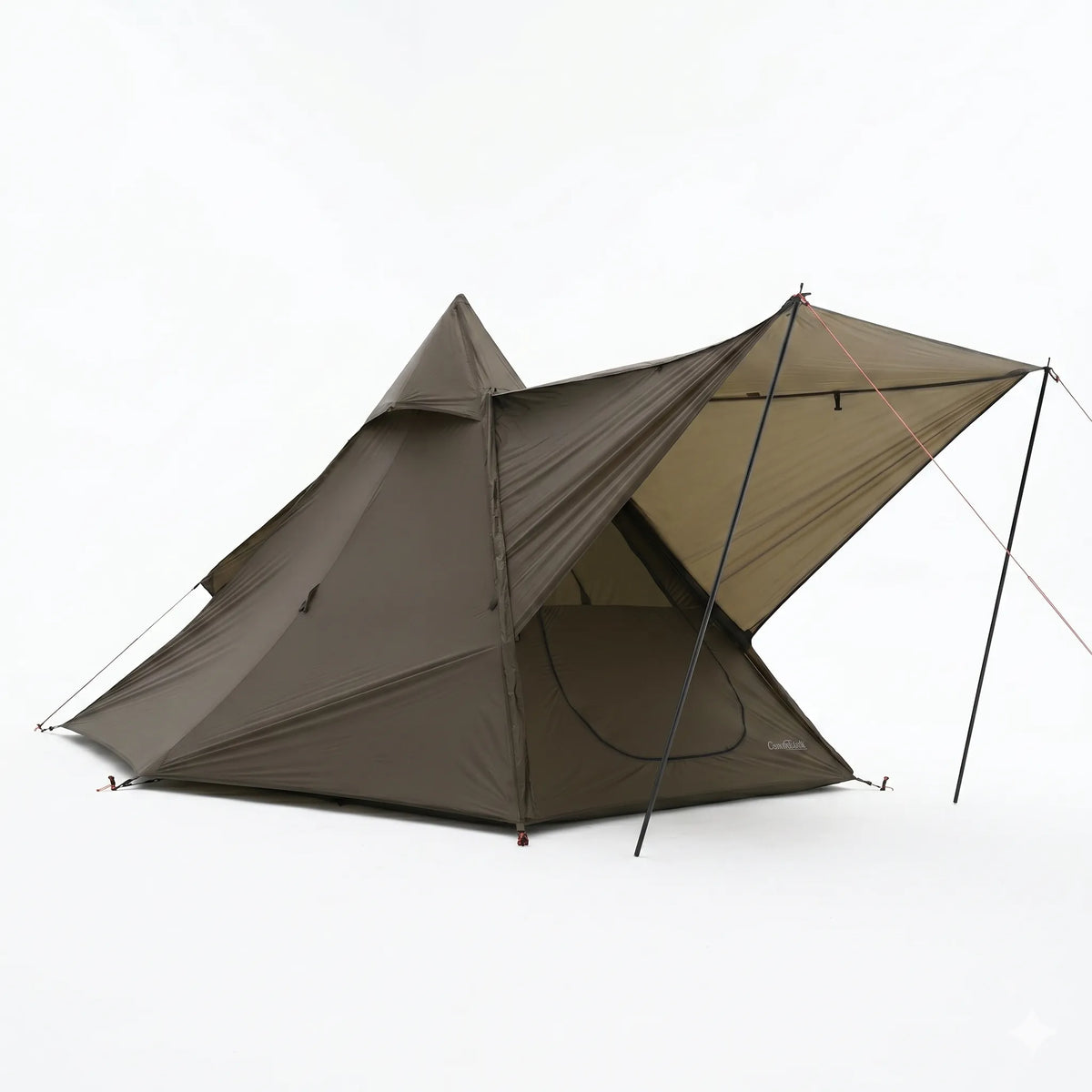 Lightweight 2 Person Teepee Tent - Apex Hex Duo