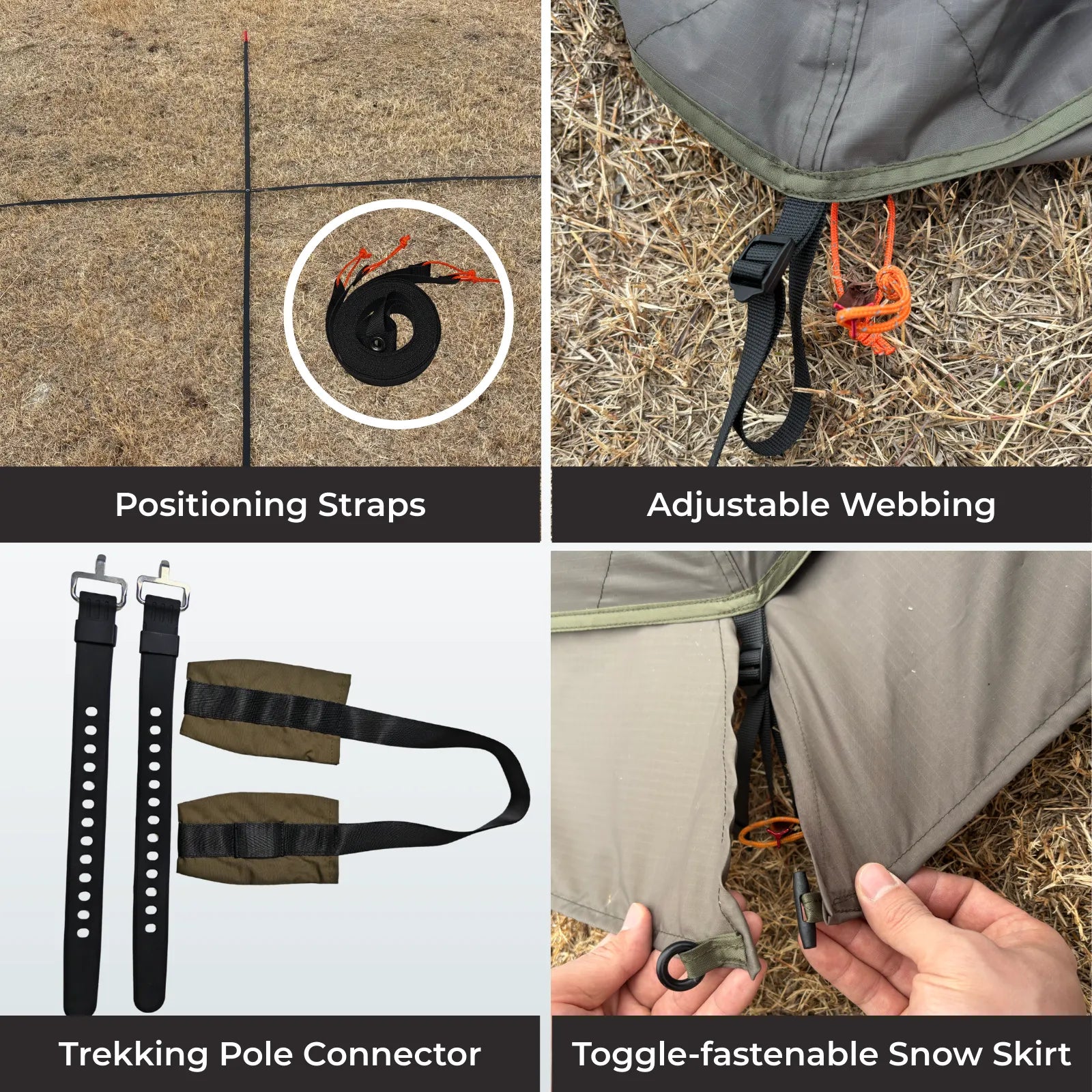 Summit Solo Teepee Hot Tent with Stove Jack