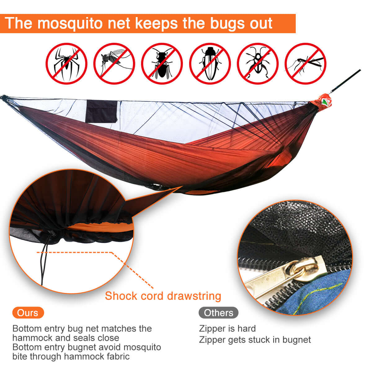 Hammock Bug Net | Onewind Outdoors