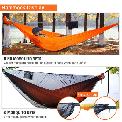 Double Camping Hammock with Net | Onewind Outdoors