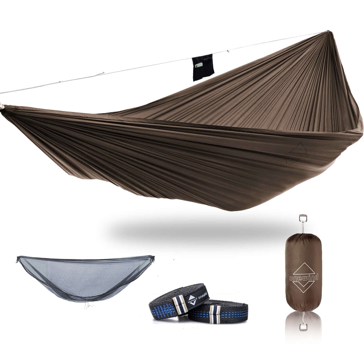 Brown Camping Hammock | Onewind Outdoors