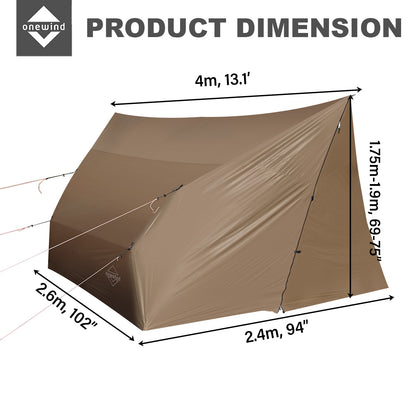 Tarp Tent Shelter | Onewind Outdoors