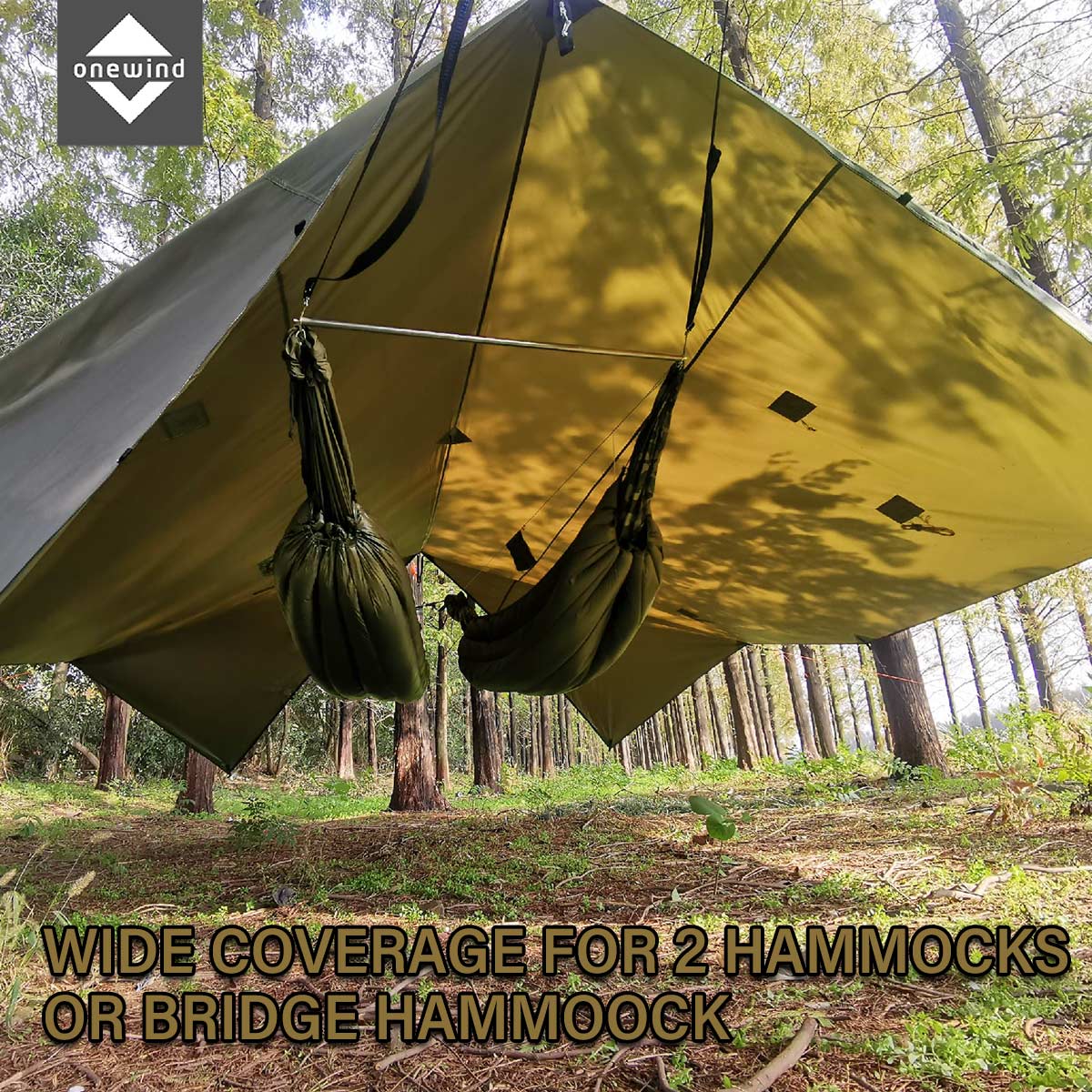Hot Tent Tarp for Hammock Setup | Onewind Outdoors