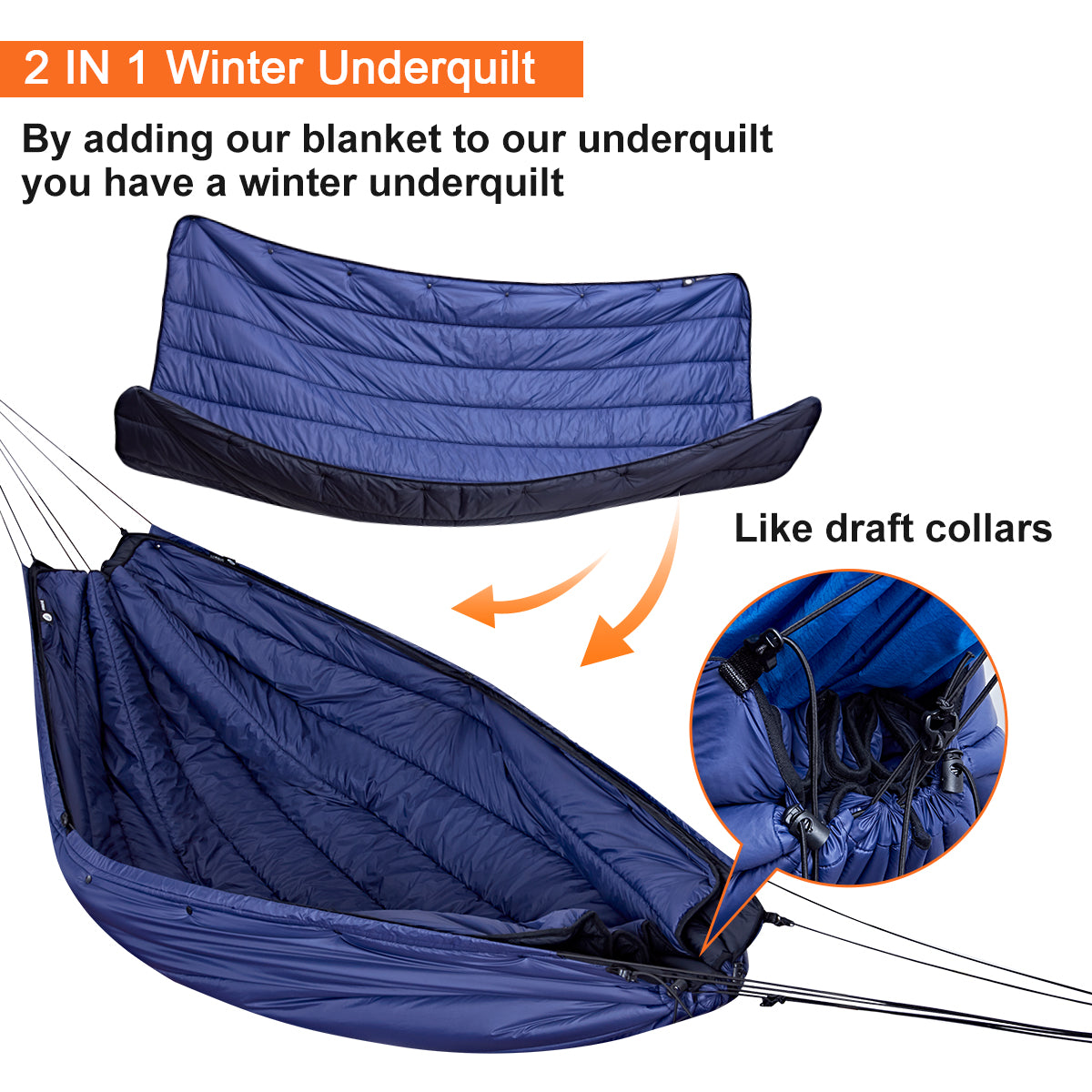 Hammock Underquilt for Winter | Onewind Outdoors
