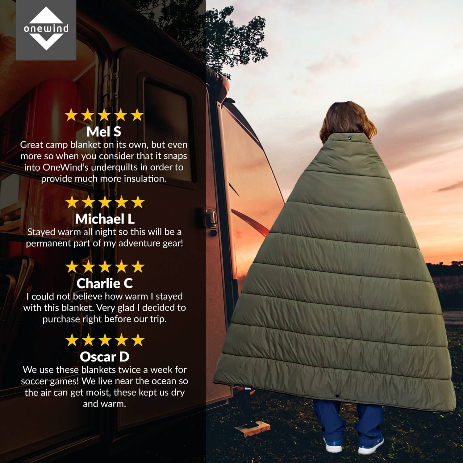 Budget Camping Blanket| Onewind Outdoors