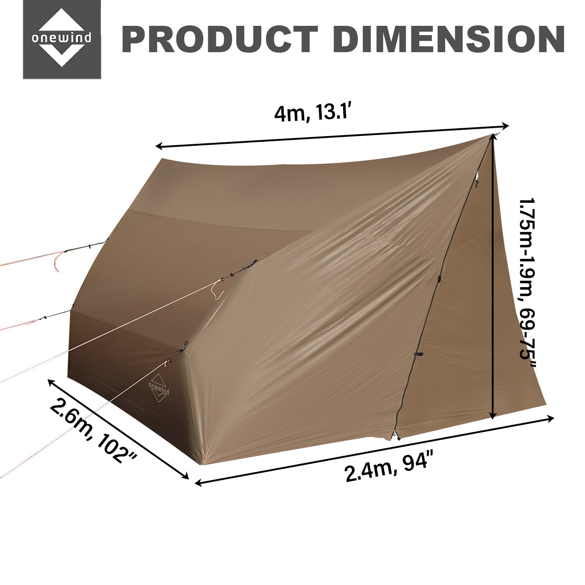 SplitWing UL Tarp – SlingFin