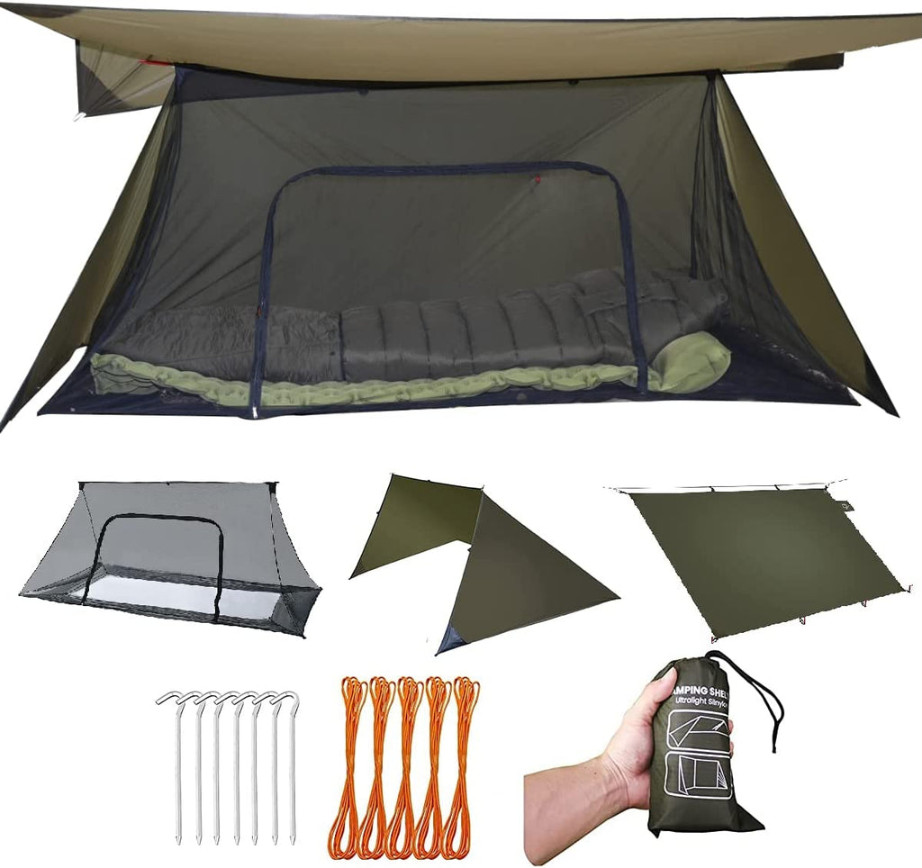 overmont zelt Ultraleichtes Überlebensunterstand-Set---Modulares Age:YS Pedal Crush 24'' Kids Colin