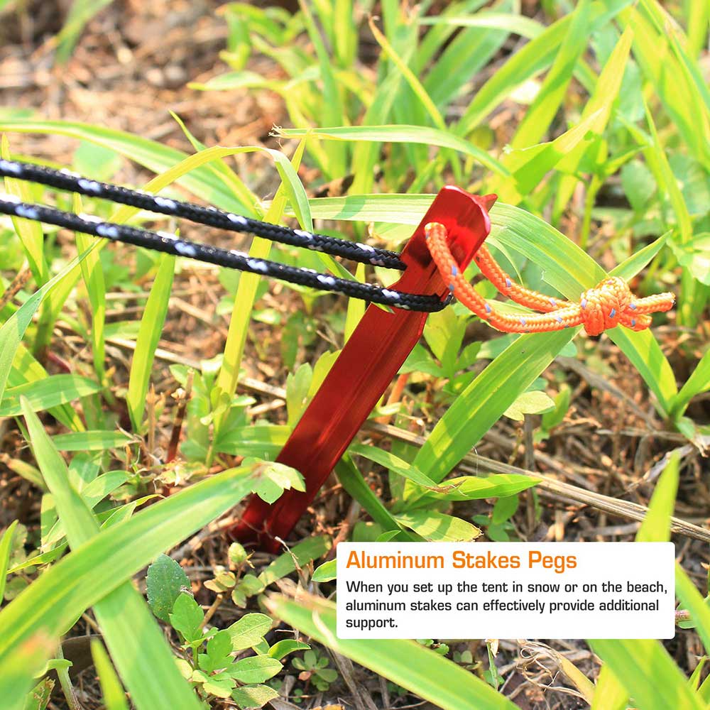 Alumimum Tarp Stakes | Onewind Outdoors