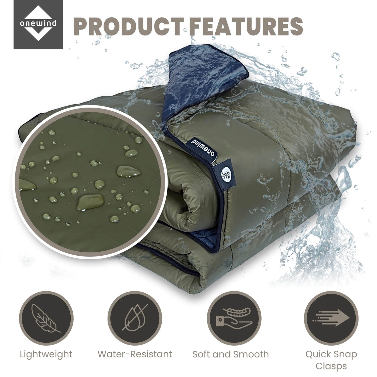 Heated Camping Blanket | Onewind Outdoors